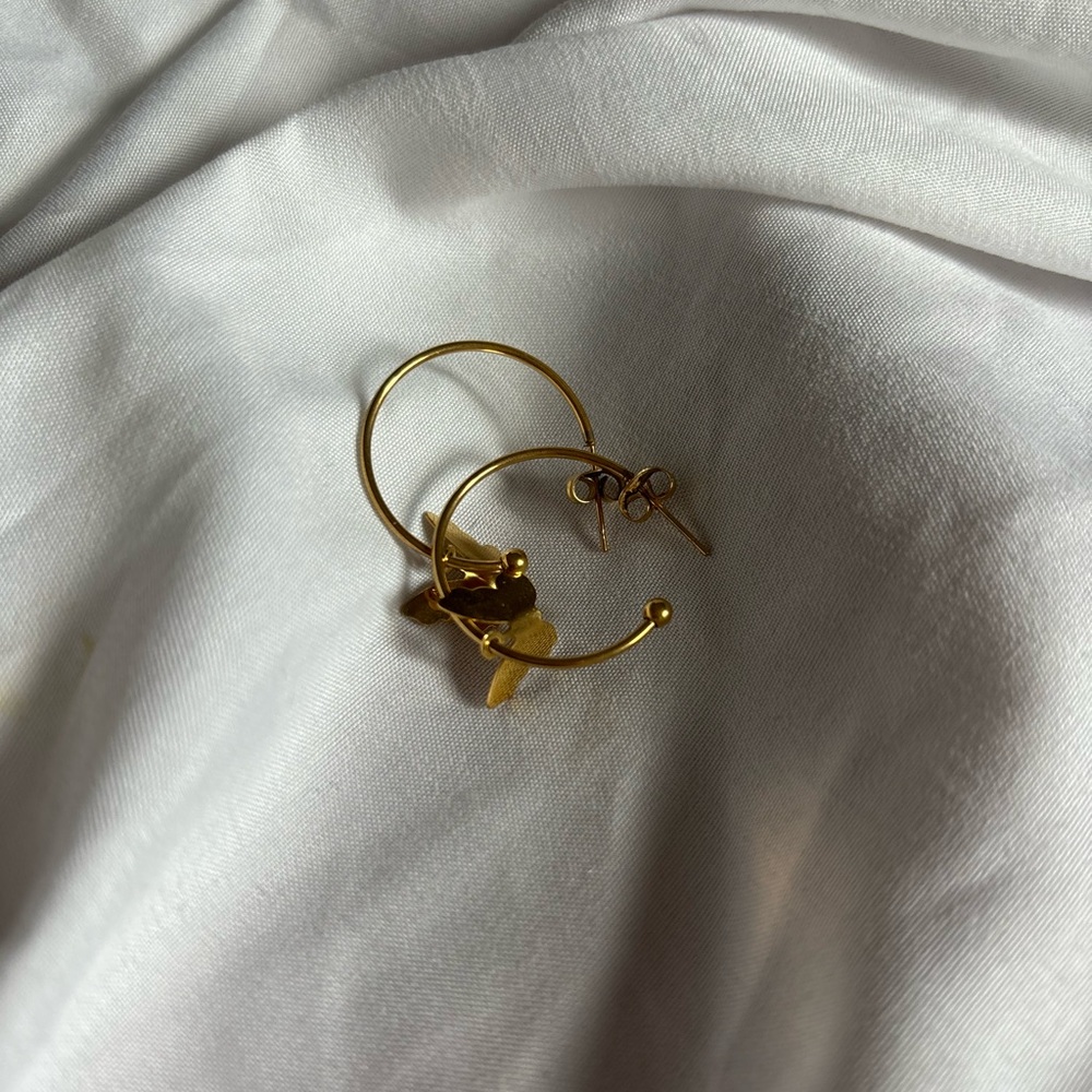 Butterfly Hoops - Picture 3 of 3